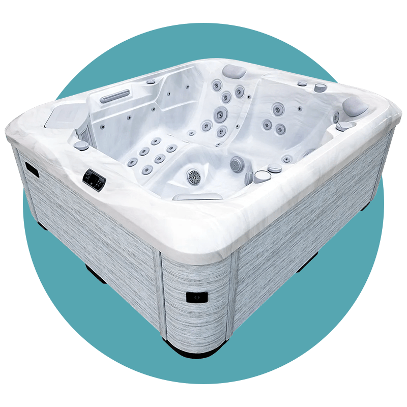 Whirlpool mit vielen Düsen