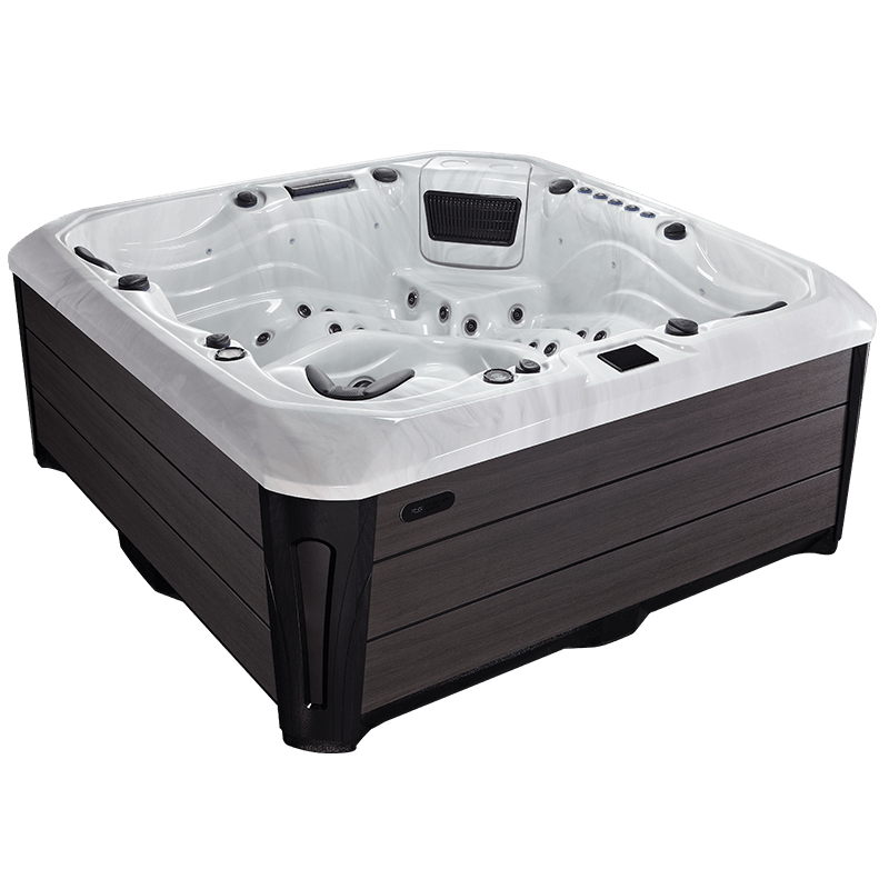 Moderner Whirlpool mit weißem Innenraum