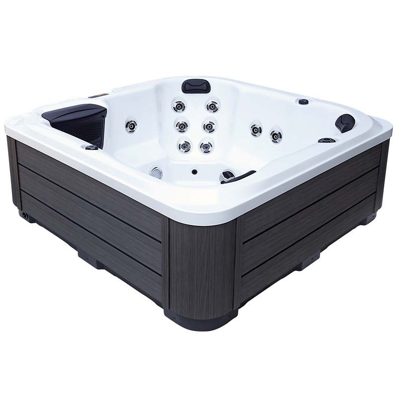 Moderner Whirlpool mit Düsen